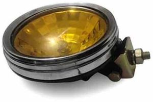 110mm Ring Chrome Helogen Yellow Fog Lamp