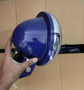 Blue Big Boss DRL LED Tractor Front Headlight