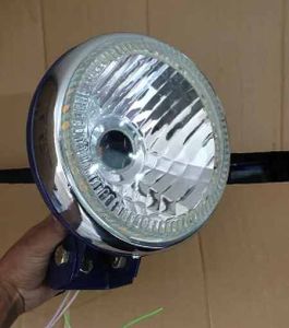 Blue Big Boss DRL LED Tractor Front Headlight