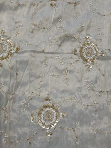 Machine Embroidered Fabric
