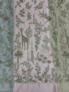 Zardozi Embroidered Fabric