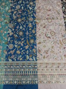 Hanging Motif Embroidered Fabric