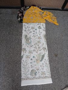 Allover Embroidered Fabric