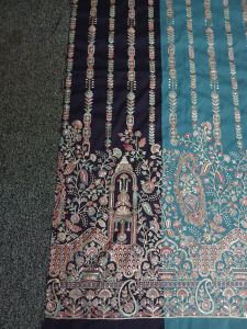 Contemporary Embroidered Fabric