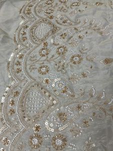 Rayon Embroidered Fabric