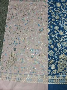 Textured Embroidered Fabric