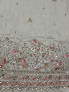 Machine Embroidered Fabric