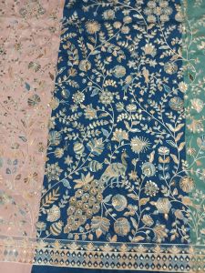 Textured Embroidered Fabric