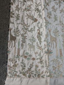 Zardozi Embroidered Fabric