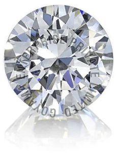 Round Cut Polished Diamond