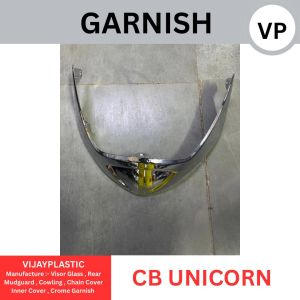 Cb Unicorn Crome Garnish Visor Glass