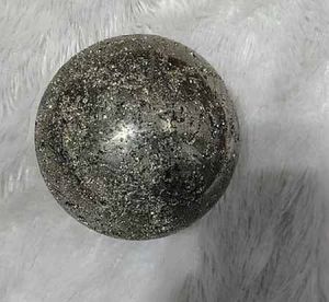 Polished Golden Pyrite Sphere Stone