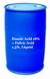 Humic Acid 18% + Fulvic Acid 1.5%, Liquid