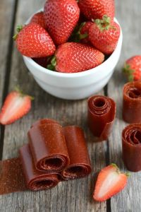 Strawberry Fruit Leather Jerky