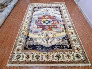 Silk Floral Hand Knotted Carpet