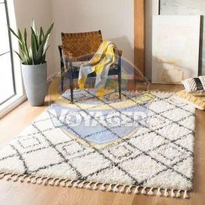 Wool Chevron Hand Knotted Carpet