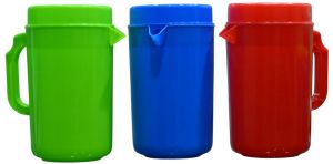 2.5 Liter Red Plastic Water Jug