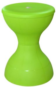 Green Plastic Damroo Stool