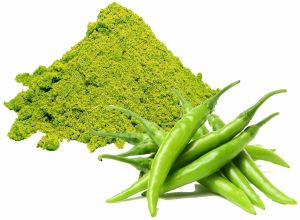 Dehydrated Green Chilli Powder