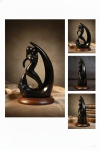Abstract Embrace Ceramic Decor Showpiece
