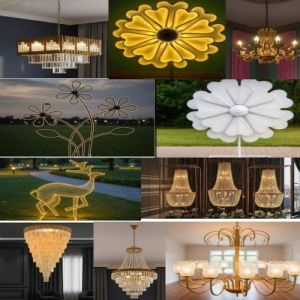 Decorative Artistic Lighting and Chandelier