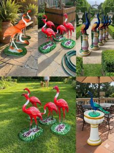 Outdoor Decorative Bird Sculpture