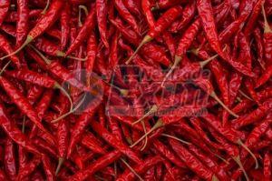 Premium Export Grade Dried Red Chilli with Stem