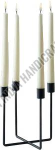 Black Taper Candle Holder