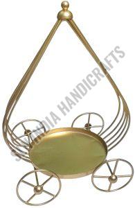 Handcrafted Metal Decorative Hamper Basket