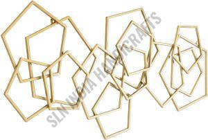 Metal Geometric Home Wall Decor