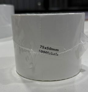 75x50mm Synthetic Label Roll