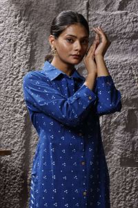 Serene Indigo Kurti