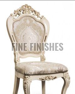 Classic Hand Carved Wooden Dining Accent Chair
