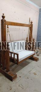 Hand Carved Pillar Jhula Swing