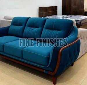 Luxury Wooden Three Seater Sofa