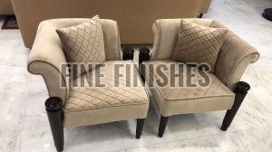 Modern Quilted Single Seater Lounge Chair