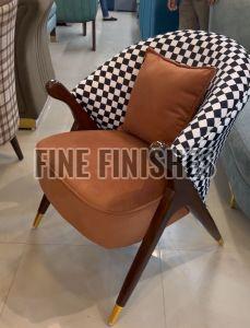 Modern Wooden Accent Lounge Chair