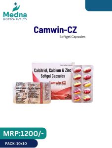 Calcitriol, Calcium &AMP; Zinc Softgel Capsules