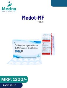 Drotaverine Hydrochloride &AMP; Mefenamic Acid Tablets