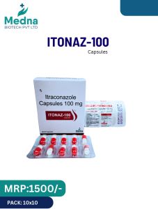 Itraconazole 100mg Capsules