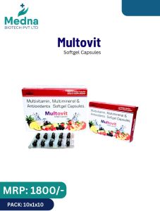 Multivitamin, Multimineral &AMP; Antioxidant Softgel Capsules