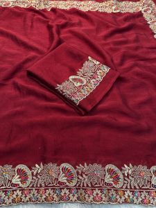 Roman Silk Peacodk Color Printed Kurta Set