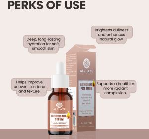 Antioxidant E Face Serum with Niacinamide &AMP; Hyaluronic Acid