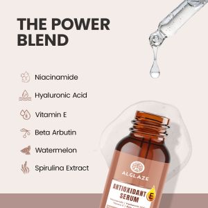 Antioxidant E Face Serum with Niacinamide &AMP; Hyaluronic Acid