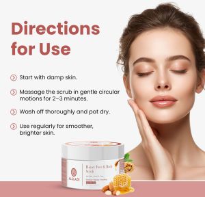 Alglaze Honey Face and  Body Scrub