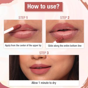 TNW Matte Velvet Spicy Coral Liquid Lipstick