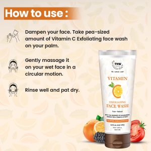 TNW Vitamin C Exfoliating Face Wash