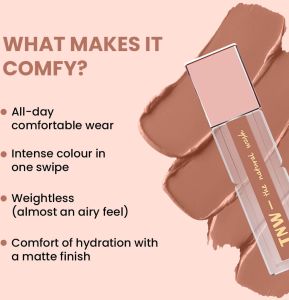 TNW Comfy Matte Royal Rumour Liquid Lipstick
