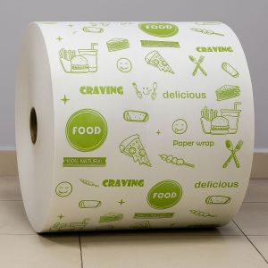 Printed Butter Paper Roll