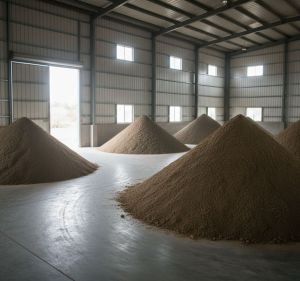 Brown Cow Dung Powder